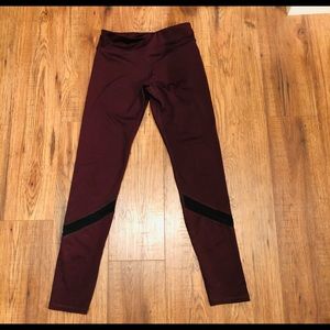 Old Navy Active-Girls leggings-maroon-sz 14